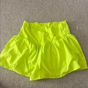 Vibrant Lime Green Women's Skirt